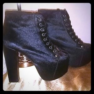 TRADED- NOT FOR SALE Lita FUR Jeffrey Campbell